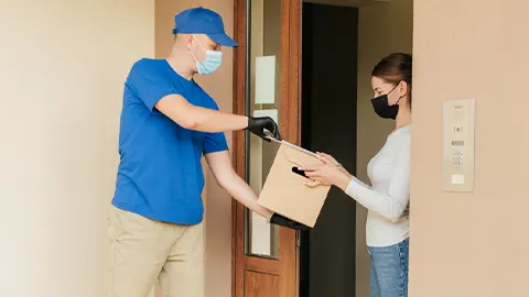 door to door delivery services